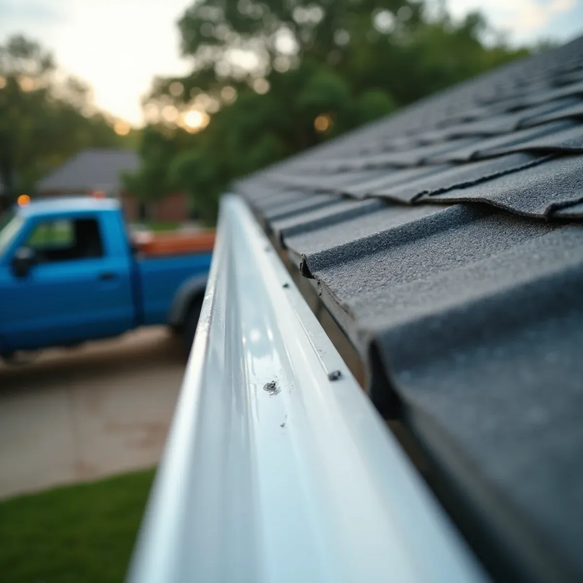 Commercial 7-inch industrial box gutter profile with wide flat bottom for maximum water volume