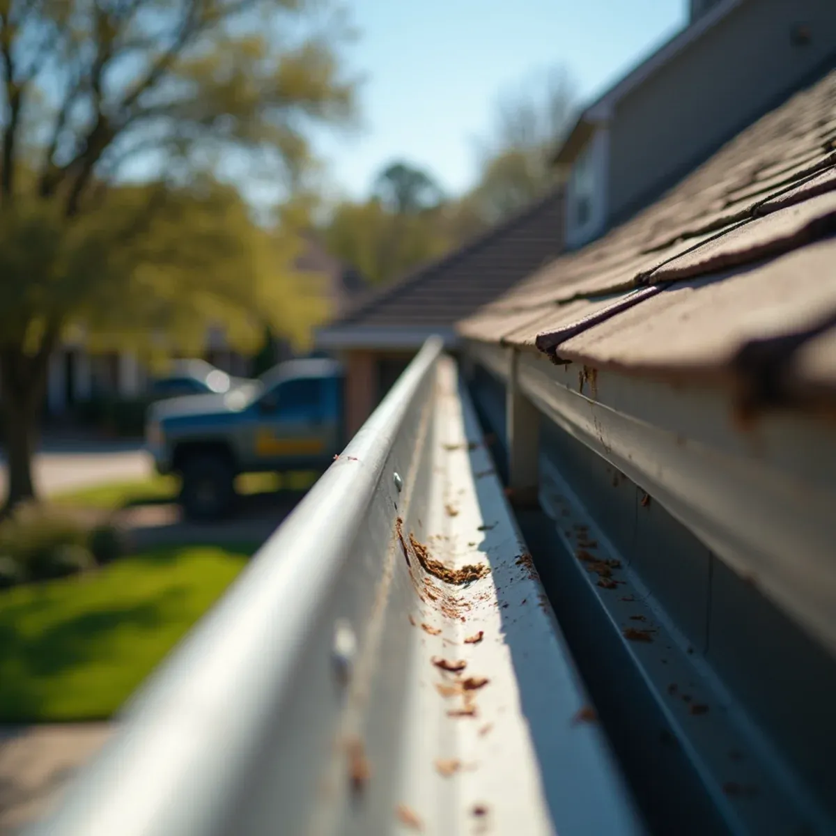 Precision slope alignment along an expansive custom eave preserving historic architectural lines